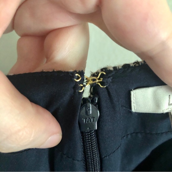 LOFT Multicolored Tweed Mini Skirt - Picture 7 of 9